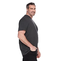 T-shirt extensible à encolure en V George Plus pour hommes