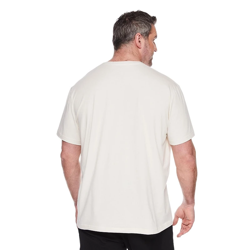 George Big Men's Stretch Crew Neckline Tee