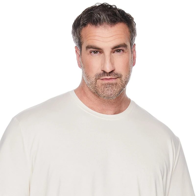 George Big Men's Stretch Crew Neckline Tee