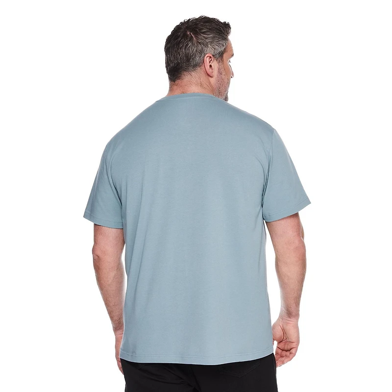 George Big Men's Stretch Crew Neckline Tee