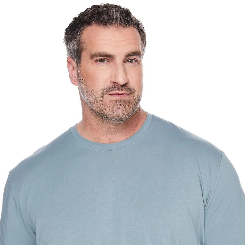 George Big Men's Stretch Crew Neckline Tee