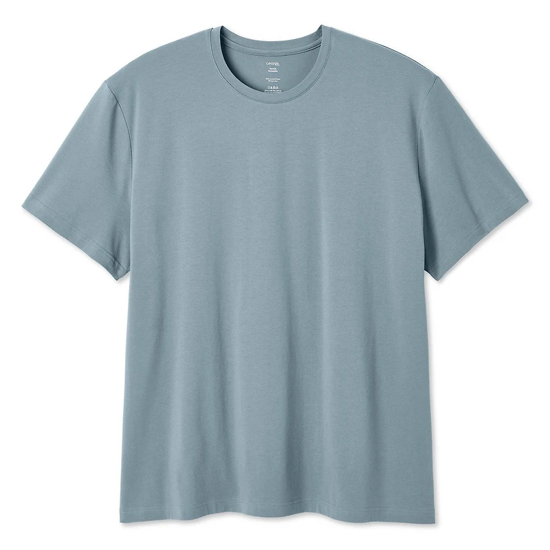 George Big Men's Stretch Crew Neckline Tee