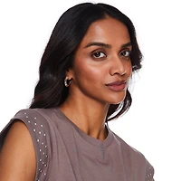 T-shirt de musculation clouté George pour femmes