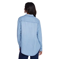 George Women's Denim Shirt, Sizes XS-XXL