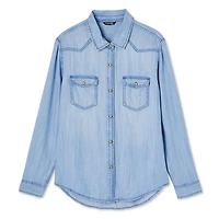 George Women's Denim Shirt, Sizes XS-XXL