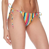 No Boundaries Women's String Bikini Bottom