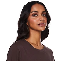 T-shirt à encolure ras du cou George pour femmes Tailles TP–TTG