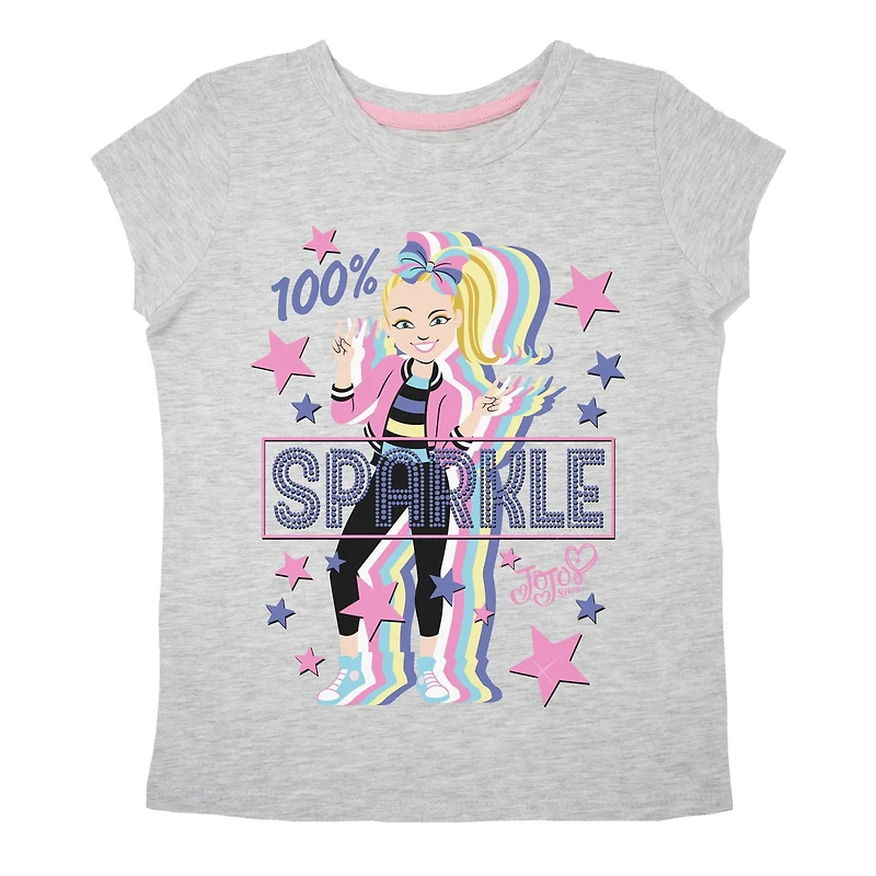 Jojo Siwa Girl's Short Sleeve T-Shirt