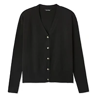 George Women's Rib Sleeve Cardigan