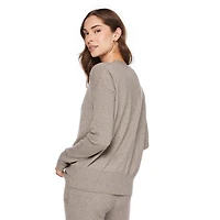 George Women's Rib Sleeve Cardigan