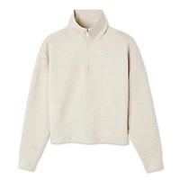 George Women's Scuba Quarter-Zip Popover