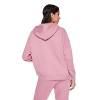 No Boundaries Women's Oversized Fleece Zip-Up Hoodie, Sizes XXS-XXL