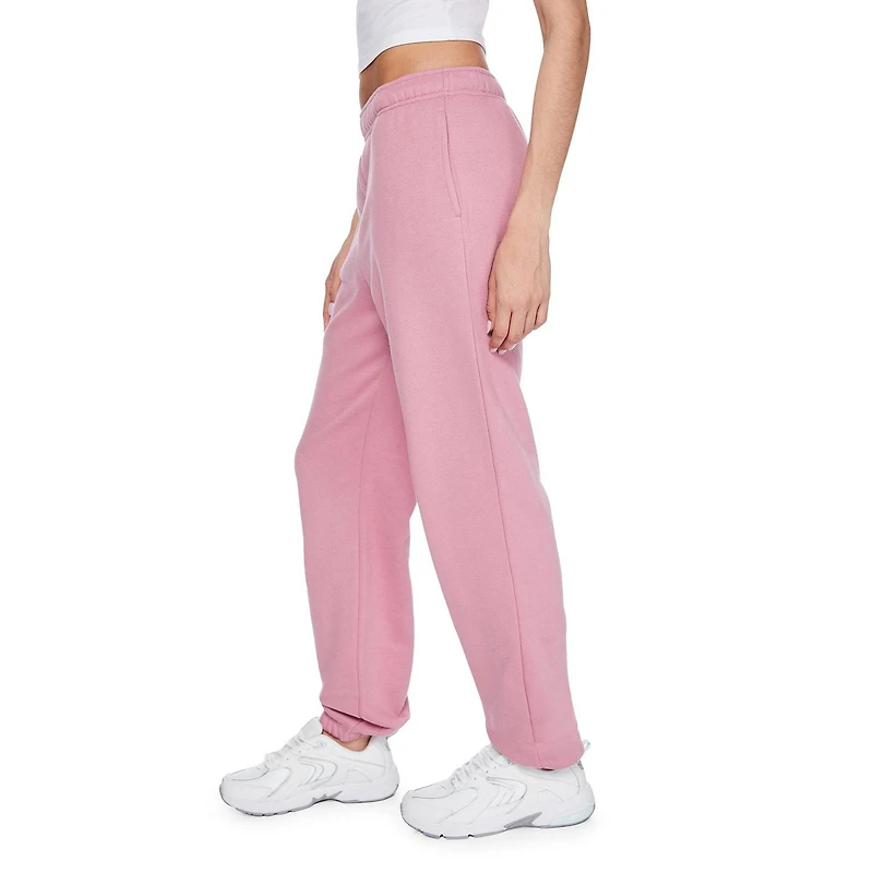 No Boundaries Women's Oversized Fleece Jogger, Sizes XXS-XXL
