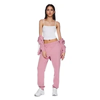No Boundaries Women's Oversized Fleece Jogger, Sizes XXS-XXL