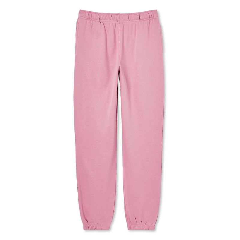 No Boundaries Women's Oversized Fleece Jogger, Sizes XXS-XXL