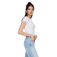 T-shirt bébé à manches courtes No Boundaries pour femmes Tailles TP–TTG
