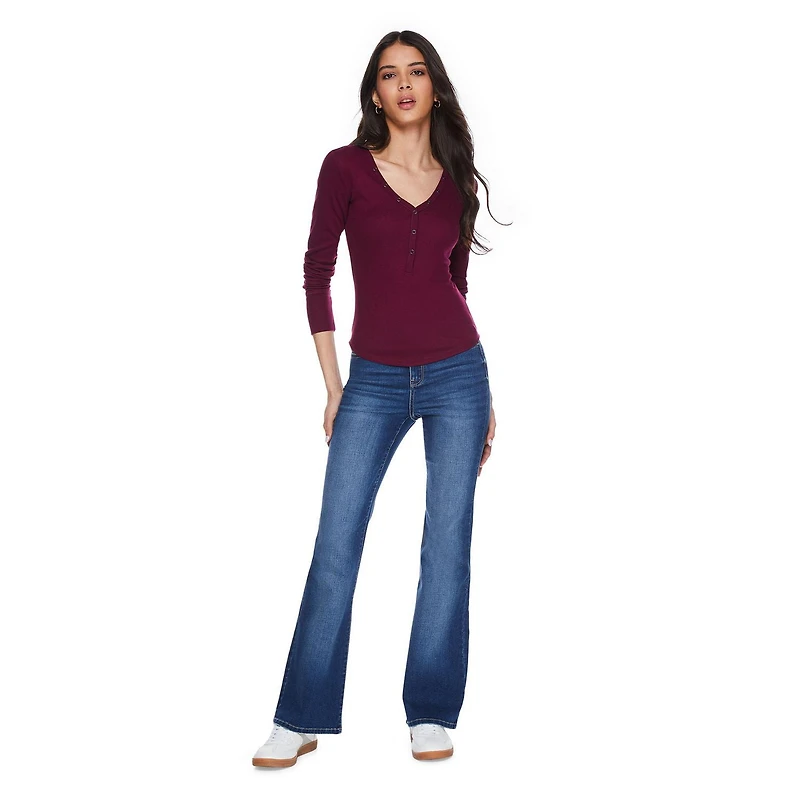 No Boundaries Women's Flare Denim Pant