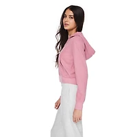 No Boundaries Women's Waffle Hoodie, Sizes XS-XXL