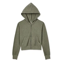 Haut à capuchon en tricot gaufré No Boundaries pour femmes