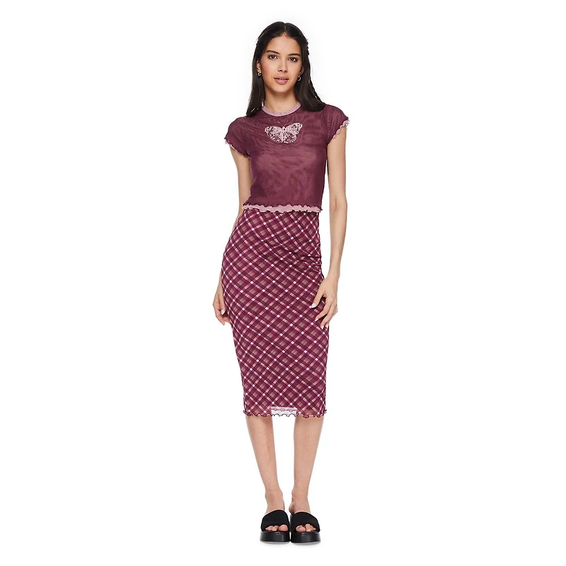 T-shirt en maille No Boundaries pour femmes