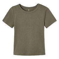 No Boundaries Women's Short Sleeve Baby Tee, Sizes XS-XXL