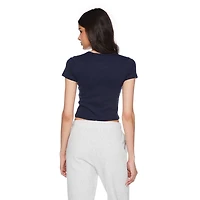 T-shirt bébé à manches courtes No Boundaries pour femmes Tailles TP–TTG