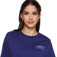 No Boundaries Women's Oversized Tee