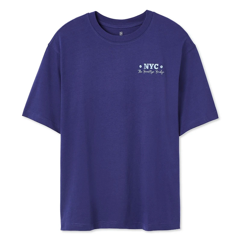 No Boundaries Women's Oversized Tee