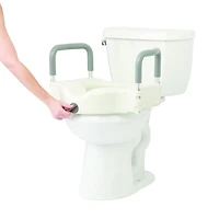 Medline 3.5" Bariatric Seat Riser with Arms