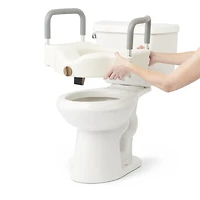 Medline 3.5" Bariatric Seat Riser with Arms