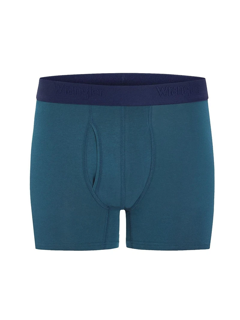 Wrangler Men's Cotton Stretch Trunk, 4 Pack