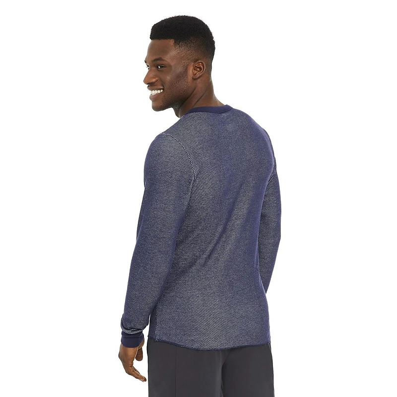 Athletic Works Men's Lightweight Thermal Crewneck