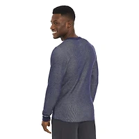 Athletic Works Men's Lightweight Thermal Crewneck