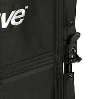 Fauteuil de transport léger en noir avec siège de 17 po de Drive Medical