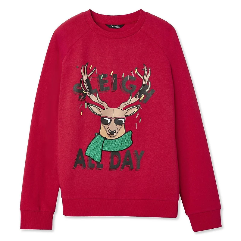 George Boys' Christmas Fleece Top