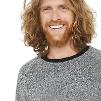 George Men's Plush Top and Microfleece Pant 2-Piece PJ Set