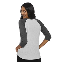Love Ellen DeGeneres Raglan Baseball Flag Tee