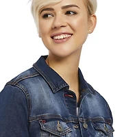 Love Ellen DeGeneres Women’s Flag Denim Jacket