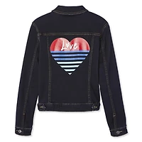 Love Ellen DeGeneres Women’s Heart Denim Jacket