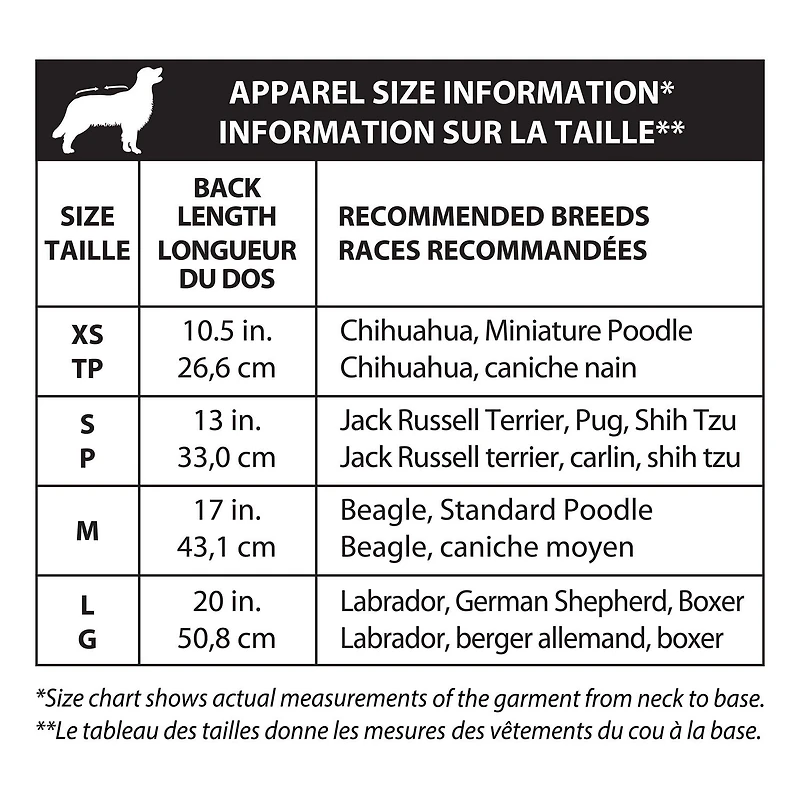Vibrant Life Pyjama de vacances à carreaux pour animaux de compagnie – Pyjama pour chien et chat – Noir et blanc