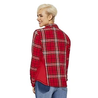 Love Ellen DeGeneres Women's Plaid Button-Down Shirt