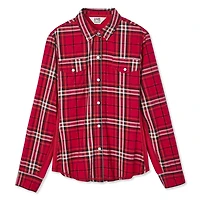 Love Ellen DeGeneres Women's Plaid Button-Down Shirt