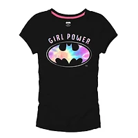 Girls Batman Girl Power T-Shirt