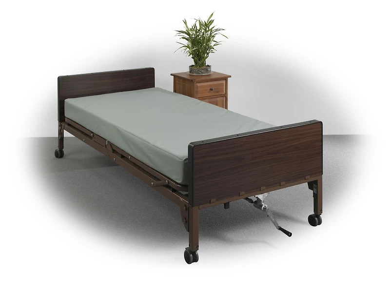 Drive Medical Green Ortho-Coil Super-Firm Support Innerspring Mattress, 80"