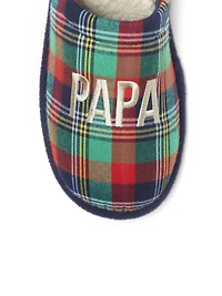 Dearfoams Cozy Comfort Pantoufles Papa Bear pour hommes PANTOUFLES DF PAPA OURS