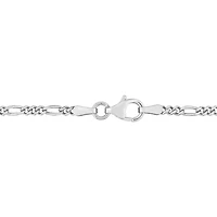 Miabella Sterling Silver Rope Chain Necklace