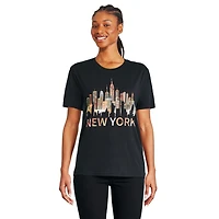 T-shirt coupe garçonne The Pink Closet pour femmes Tailles TP–TG