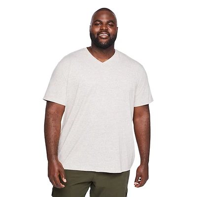 George Big Men's Stretch V-Neckline Tee