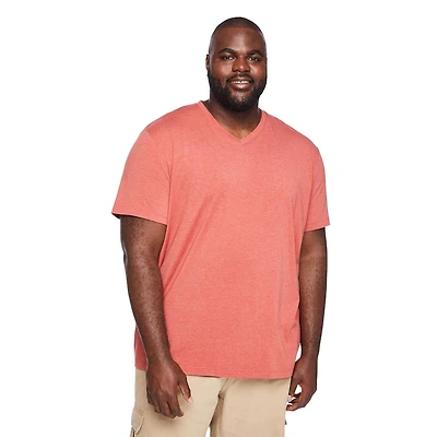 George Big Men's Stretch V-Neckline Tee