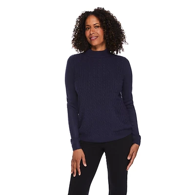 Iyla Women's Cable Knit Sweater, Sizes S-XXL
